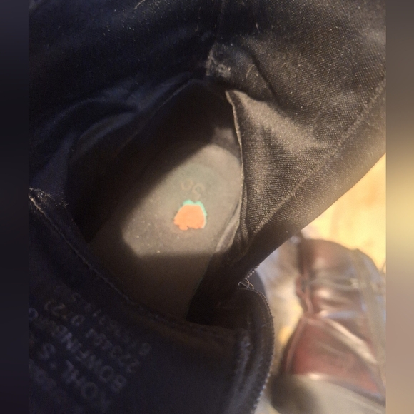 Kohls - Burgandy Combat Boots - Picture 7 of 8